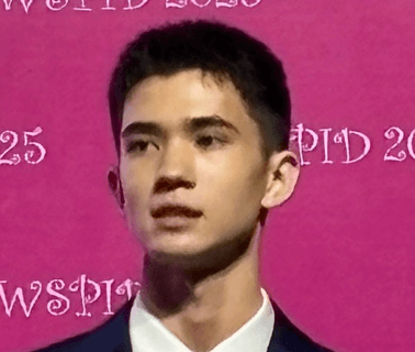Tobias is speaking about how speak to succeed changed his life